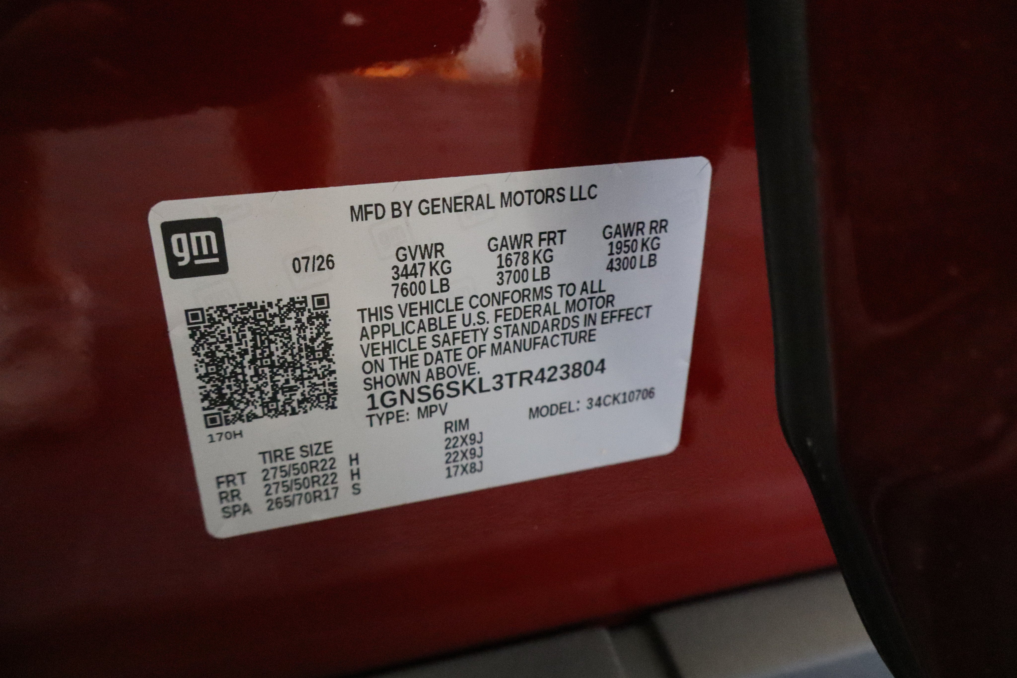 2026 Chevrolet Tahoe Premier 4WD