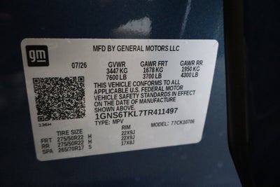 2026 Chevrolet Tahoe High Country 4WD