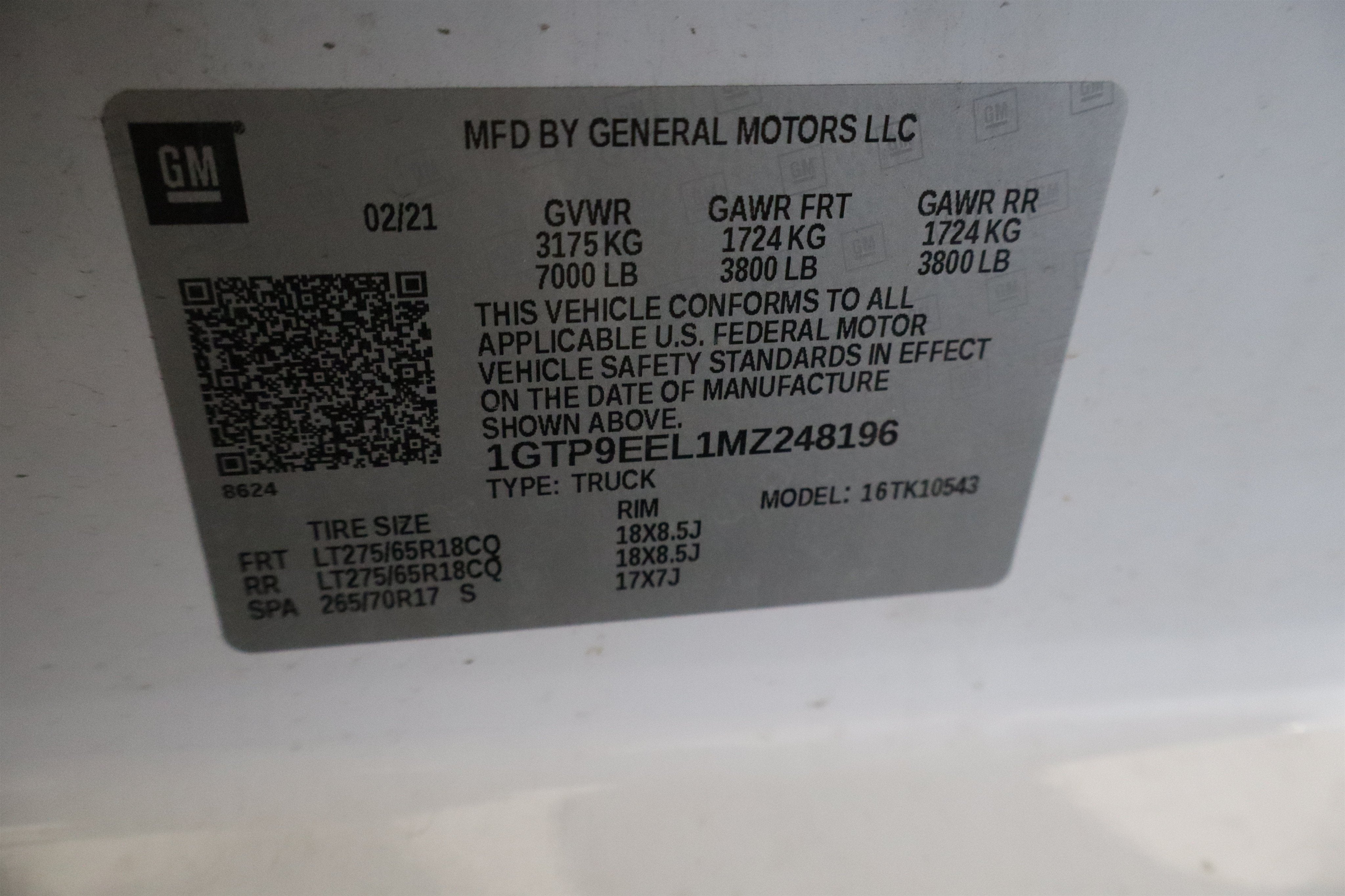 2021 GMC Sierra 1500 AT4 Crew Cab 4WD