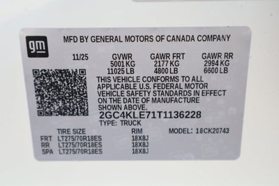 2026 Chevrolet Silverado 2500HD Work Truck Crew Cab 4WD