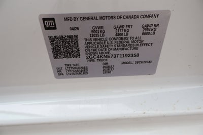 2026 Chevrolet Silverado 2500HD LT Crew Cab 4WD