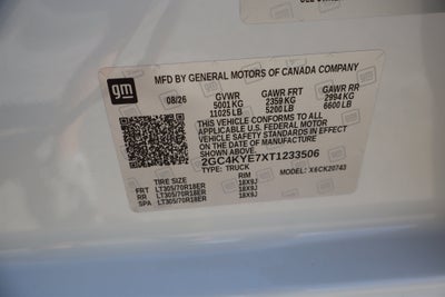2026 Chevrolet Silverado 2500HD ZR2 Crew Cab 4WD