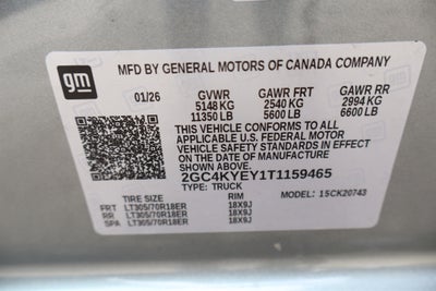 2026 Chevrolet Silverado 2500HD ZR2 Crew Cab 4WD