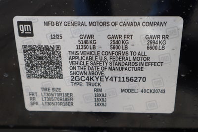 2026 Chevrolet Silverado 2500HD ZR2 Crew Cab 4WD