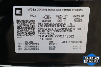 2024 Chevrolet Silverado 2500HD Custom Crew Cab 4WD