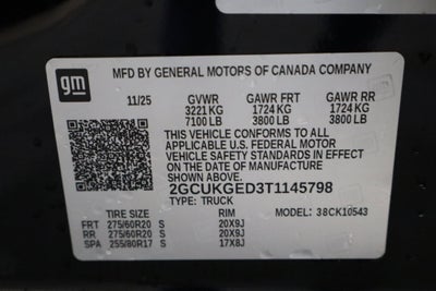 2026 Chevrolet Silverado 1500 LTZ Crew Cab 4WD