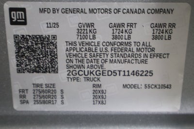 2026 Chevrolet Silverado 1500 LTZ Crew Cab 4WD