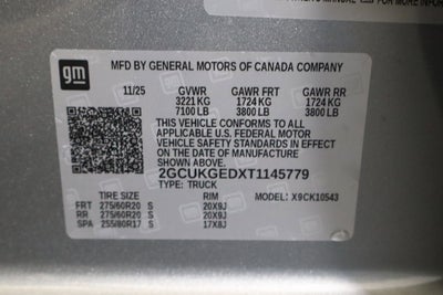 2026 Chevrolet Silverado 1500 LTZ Crew Cab 4WD