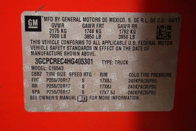 2017 Chevrolet Silverado 1500 LT Crew Cab