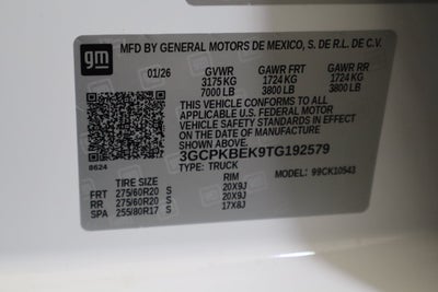 2026 Chevrolet Silverado 1500 Custom Crew Cab 4WD