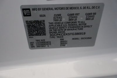 2026 Chevrolet Silverado 1500 Custom Trail Boss Crew Cab 4WD
