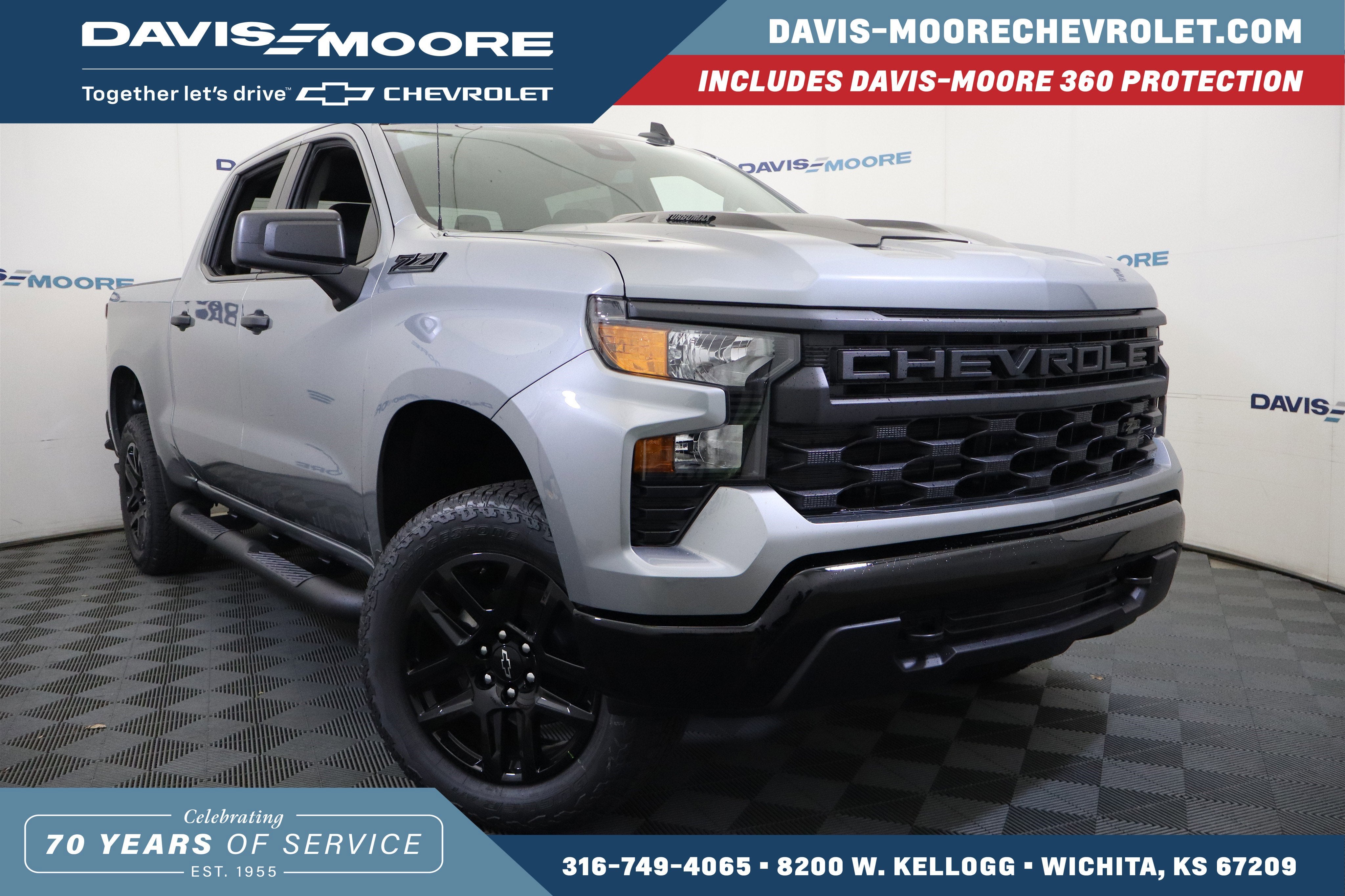 2026 Chevrolet Silverado 1500 Custom Trail Boss Crew Cab 4WD