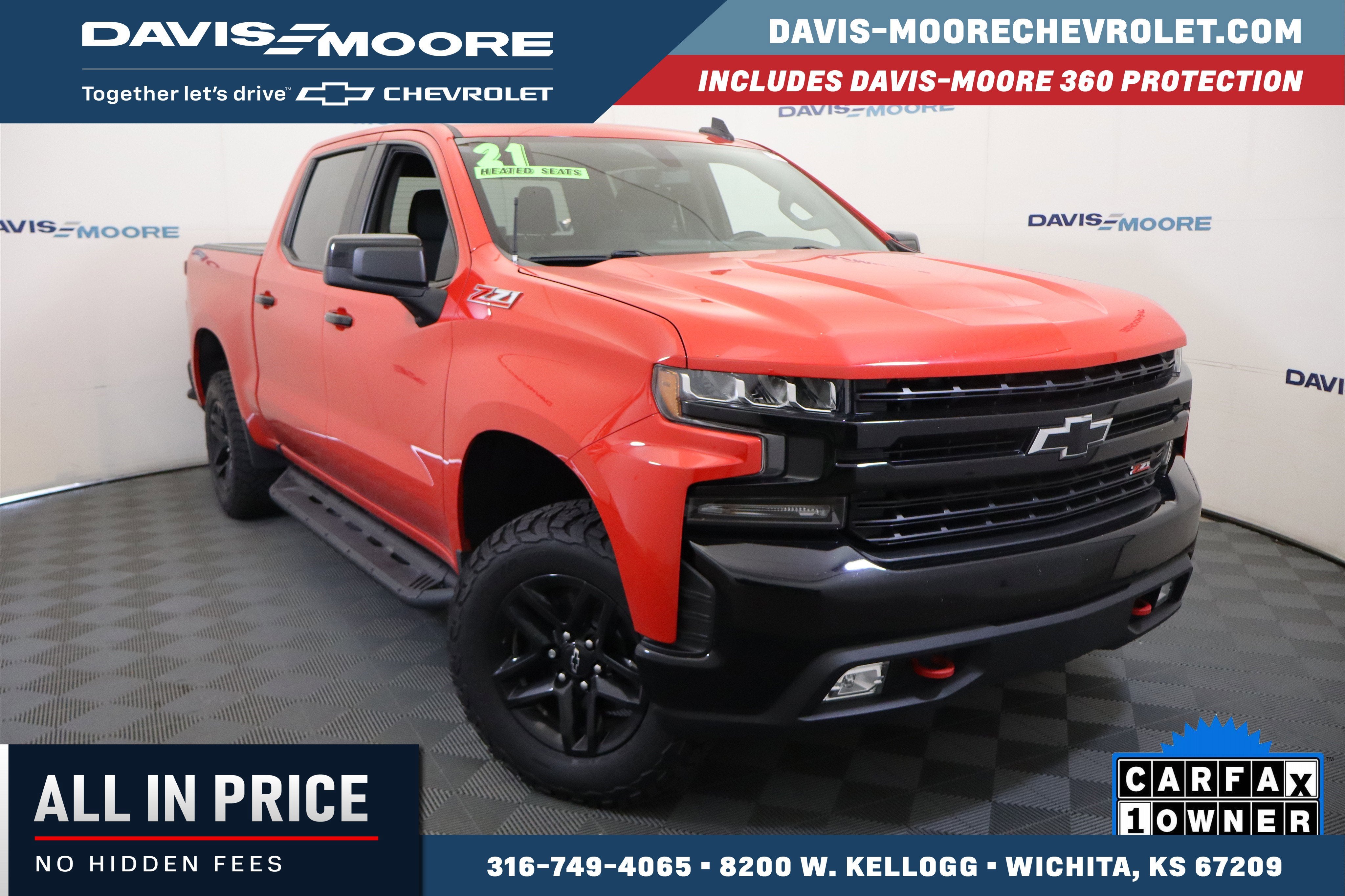 2021 Chevrolet Silverado 1500 LT Trail Boss Crew Cab 4WD
