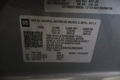 2026 Chevrolet Silverado 1500 Custom Trail Boss Crew Cab 4WD