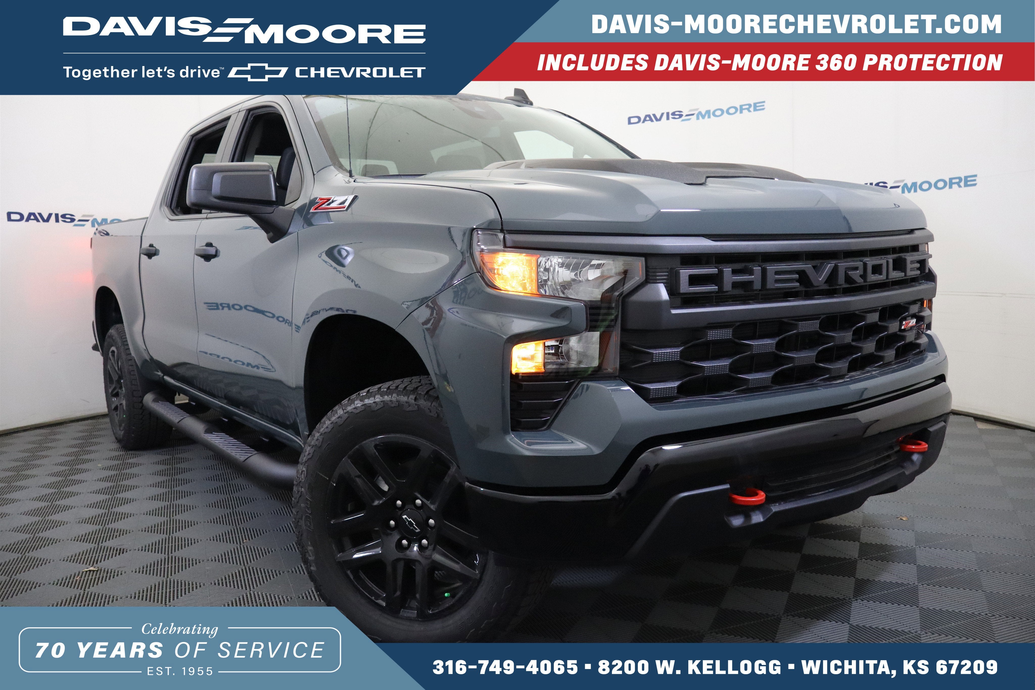 2026 Chevrolet Silverado 1500 Custom Trail Boss Crew Cab 4WD