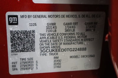 2026 Chevrolet Silverado 1500 RST Crew Cab 4WD