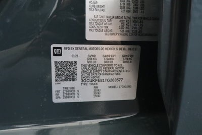 2026 Chevrolet Silverado 1500 LT Trail Boss Crew Cab 4WD