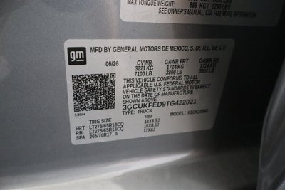 2026 Chevrolet Silverado 1500 LT Trail Boss Crew Cab 4WD