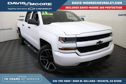 2018 Chevrolet Silverado 1500 Custom Crew Cab 4WD