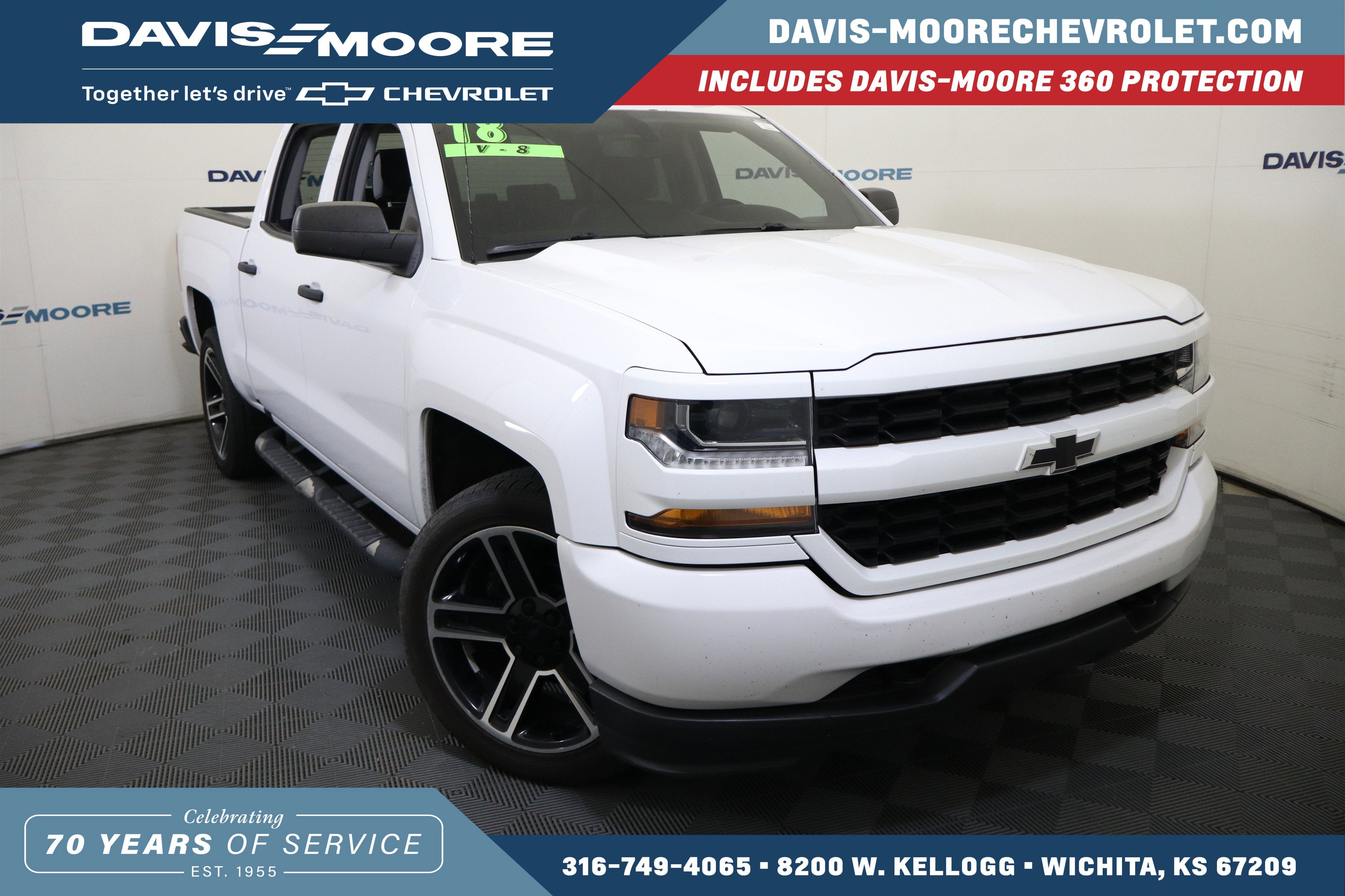 2018 Chevrolet Silverado 1500 Custom Crew Cab 4WD