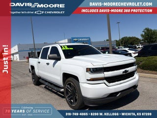 2018 Chevrolet Silverado 1500 Custom Crew Cab 4WD