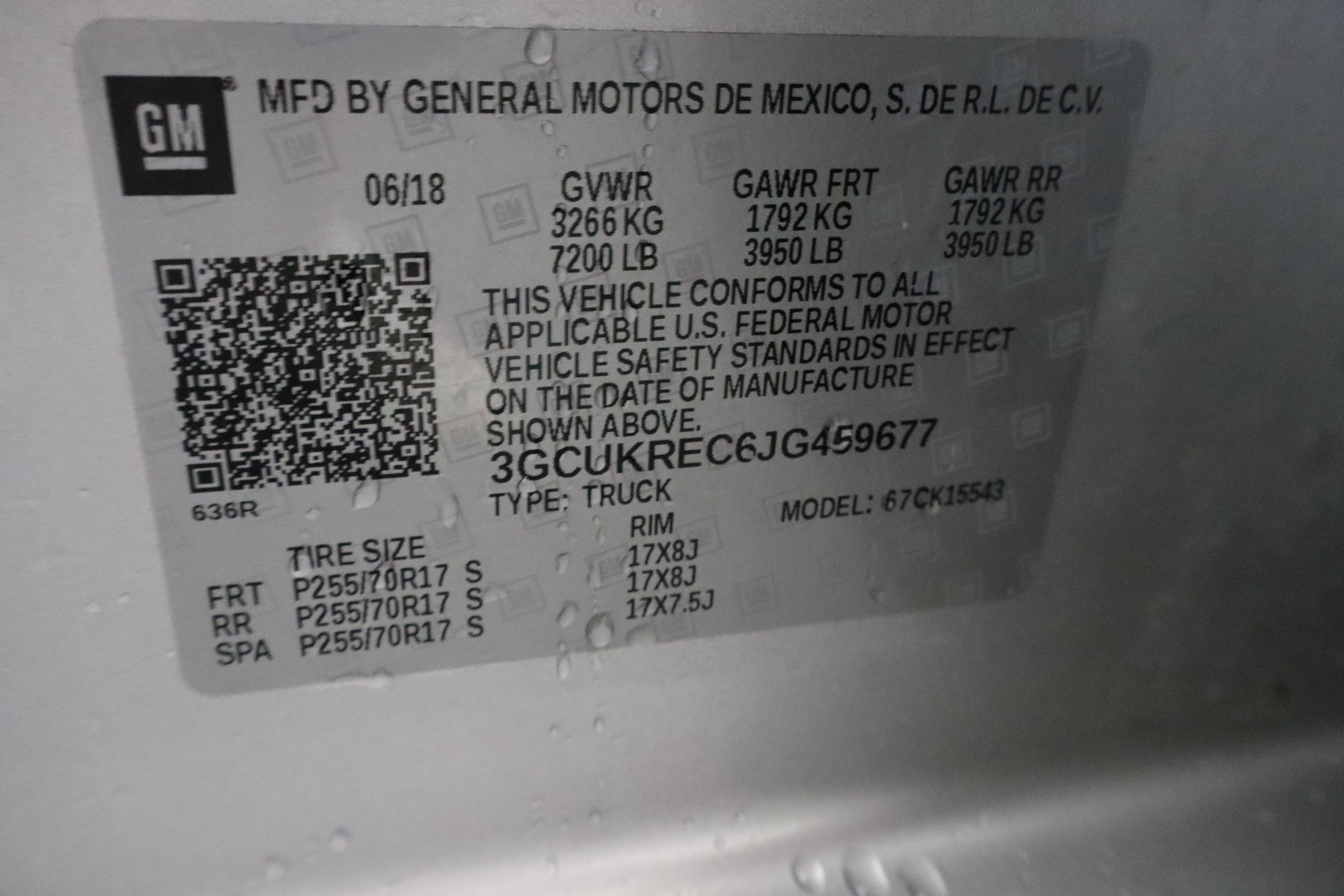 2018 Chevrolet Silverado 1500 LT Crew Cab 4WD