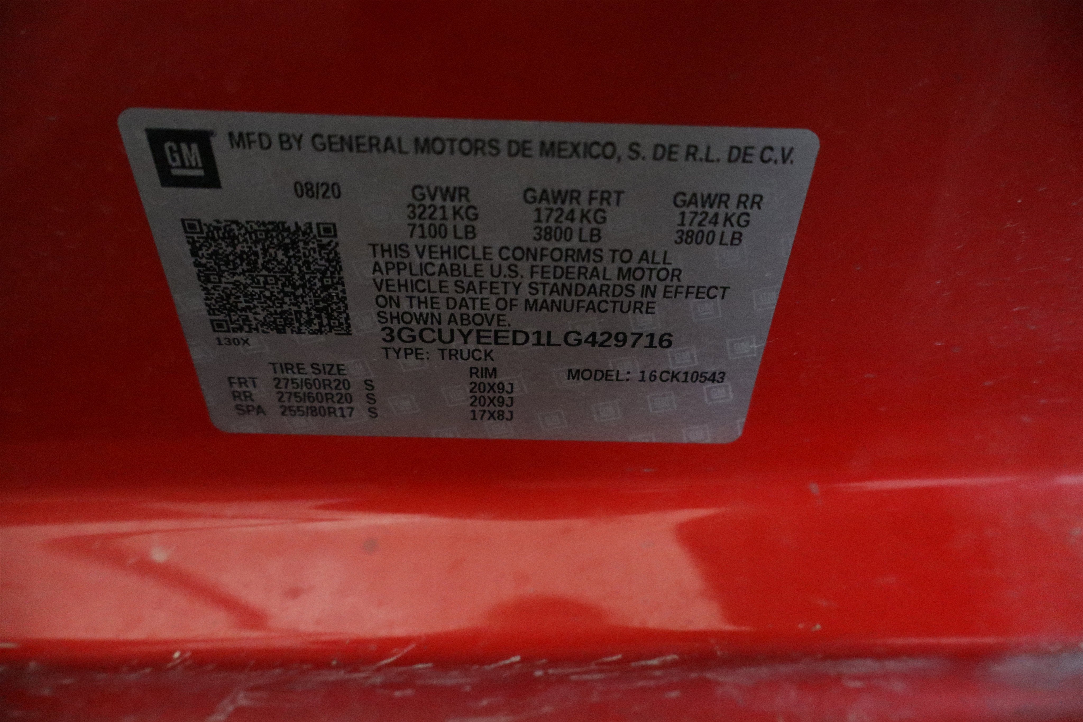 2020 Chevrolet Silverado 1500 RST Crew Cab 4WD