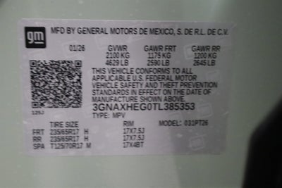 2026 Chevrolet Equinox FWD LT