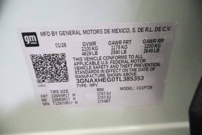 2026 Chevrolet Equinox FWD LT