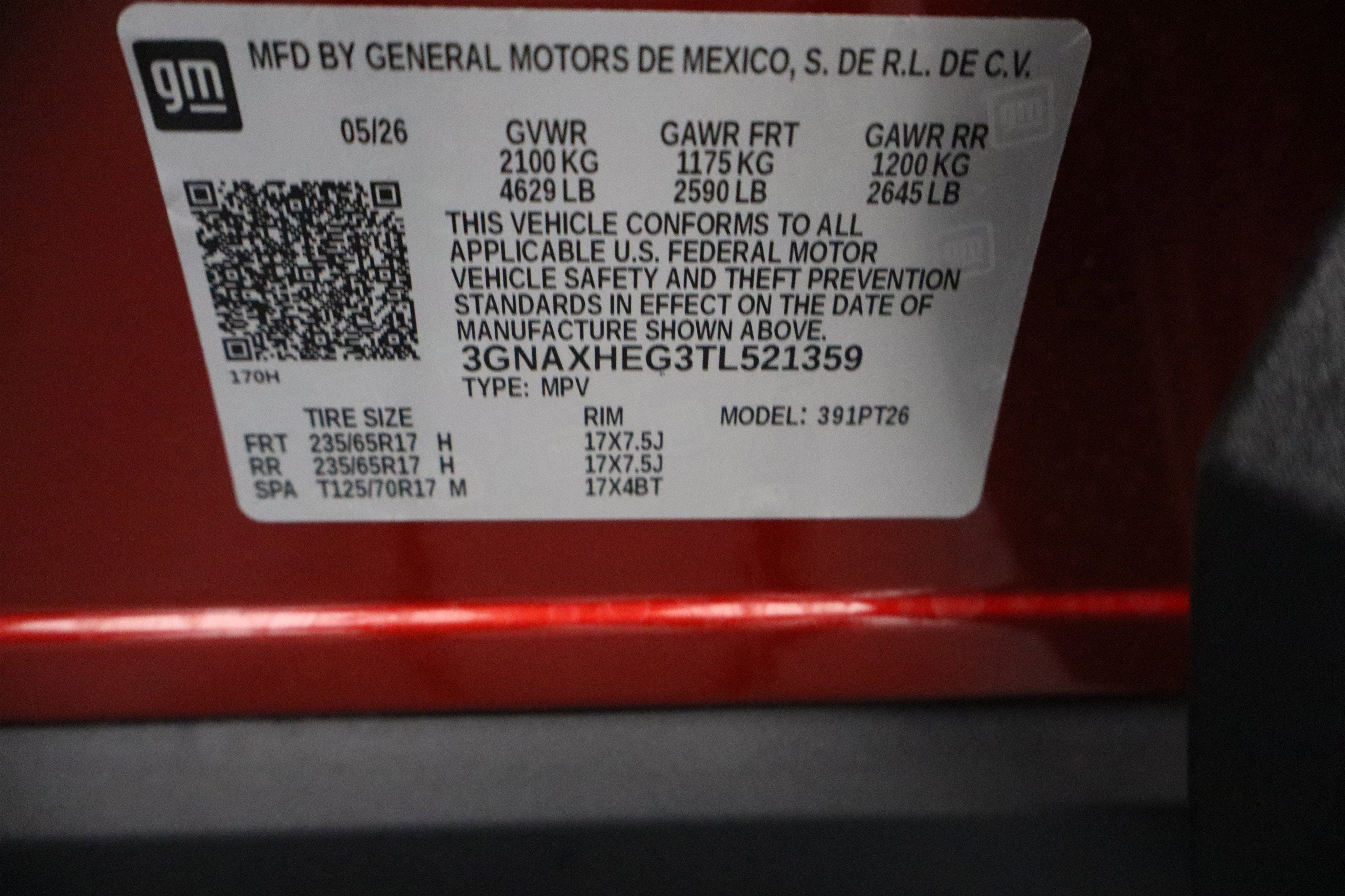 2026 Chevrolet Equinox FWD LT