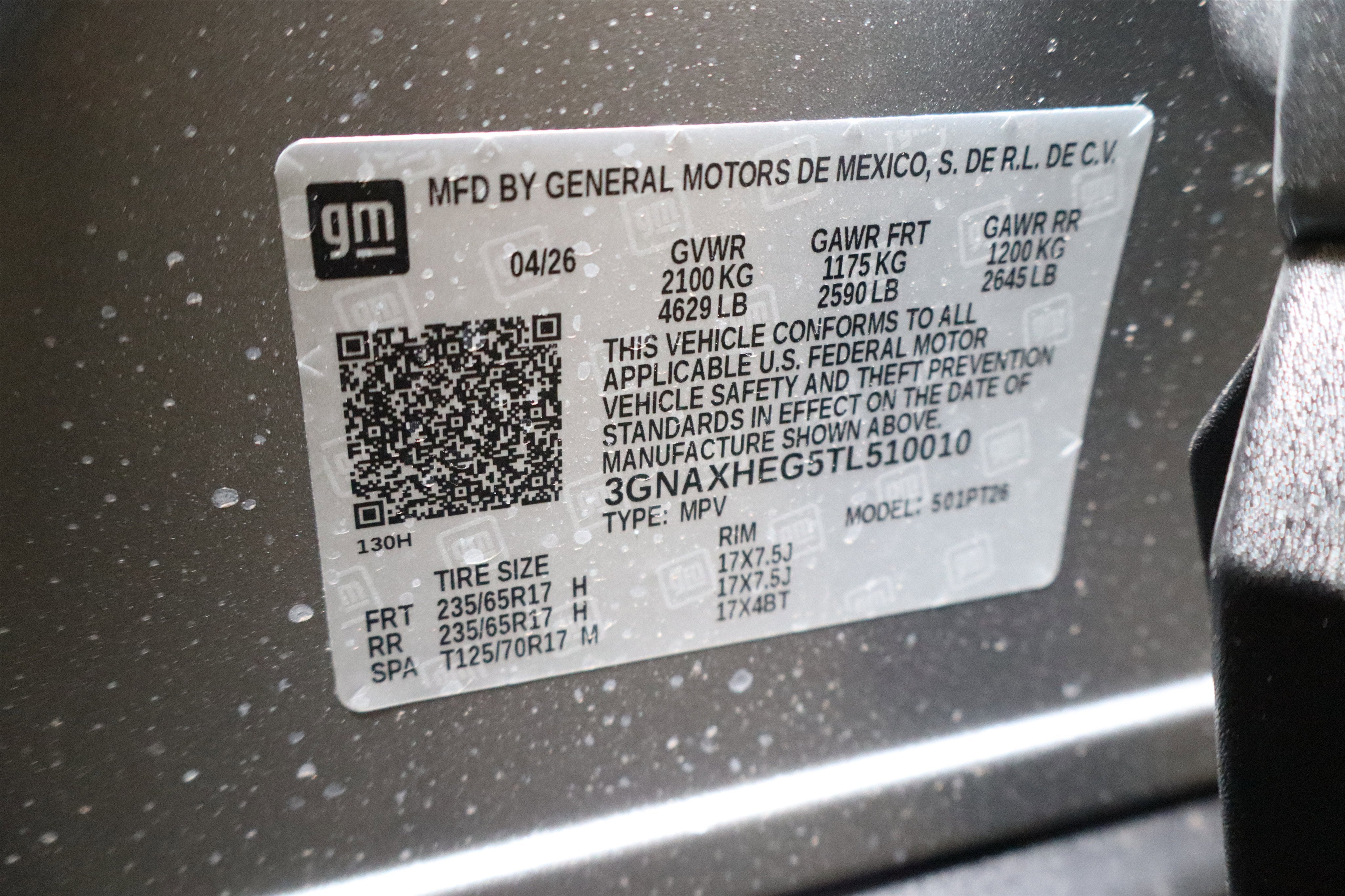2026 Chevrolet Equinox FWD LT