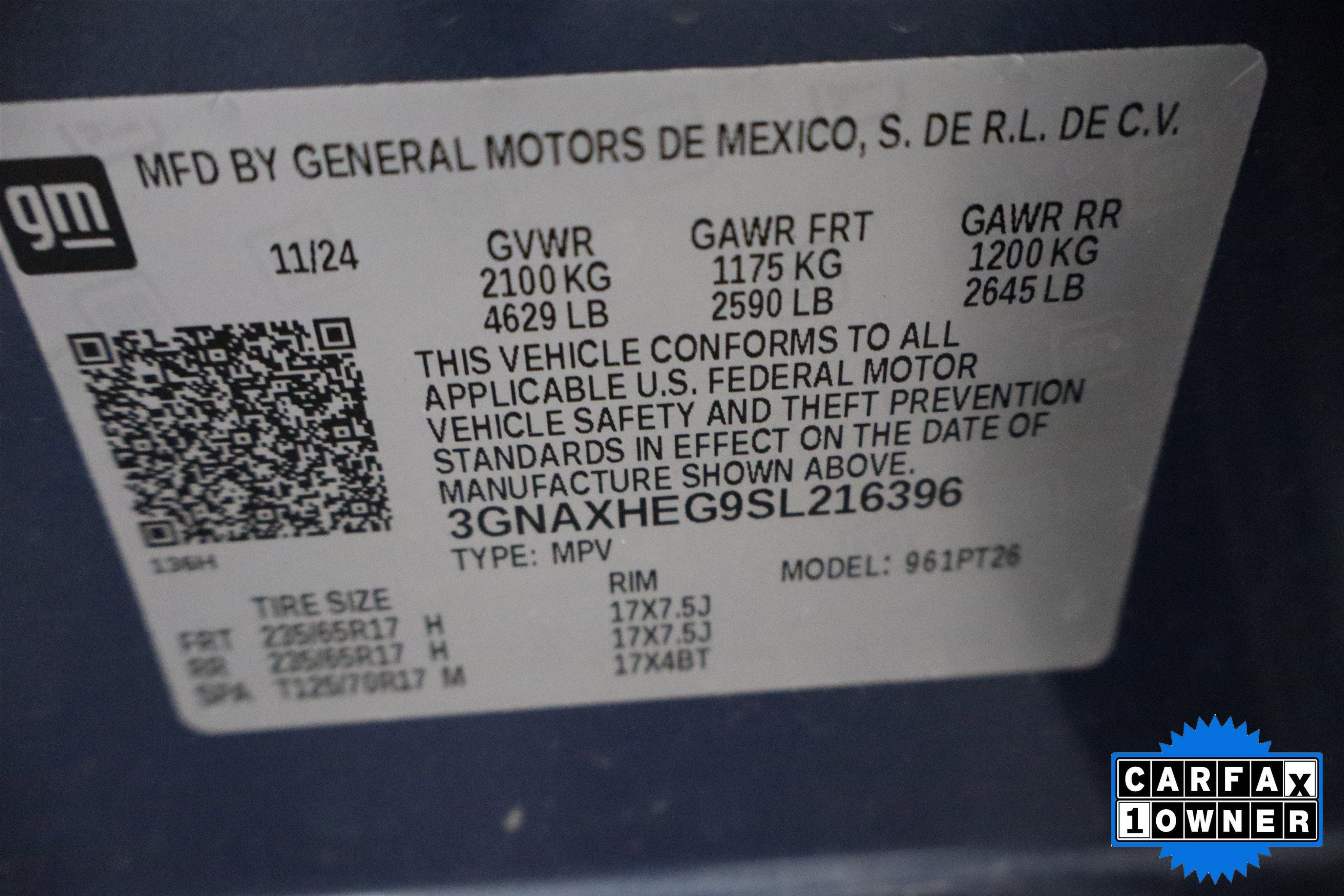 2025 Chevrolet Equinox FWD LT