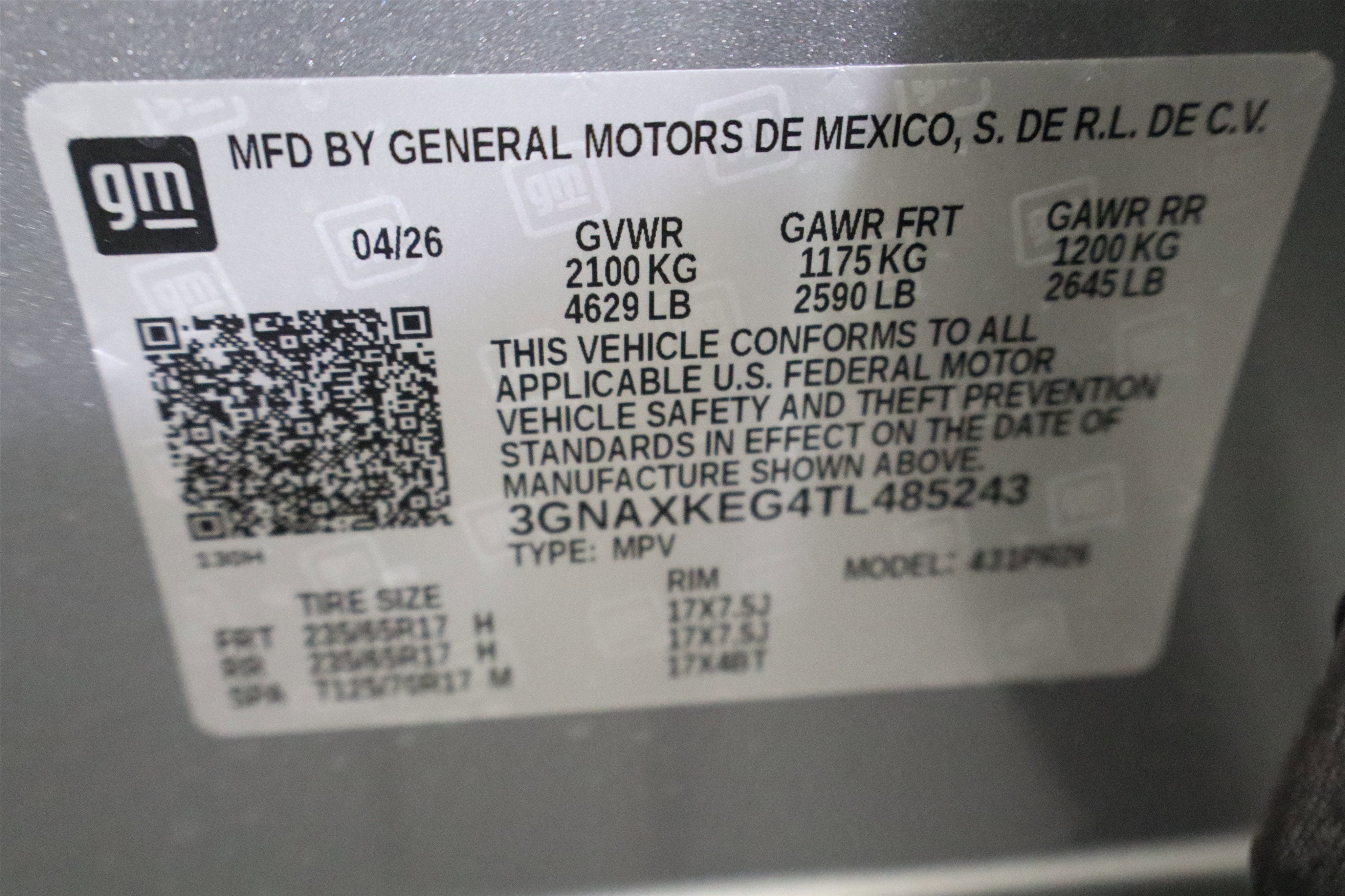 2026 Chevrolet Equinox FWD ACTIV