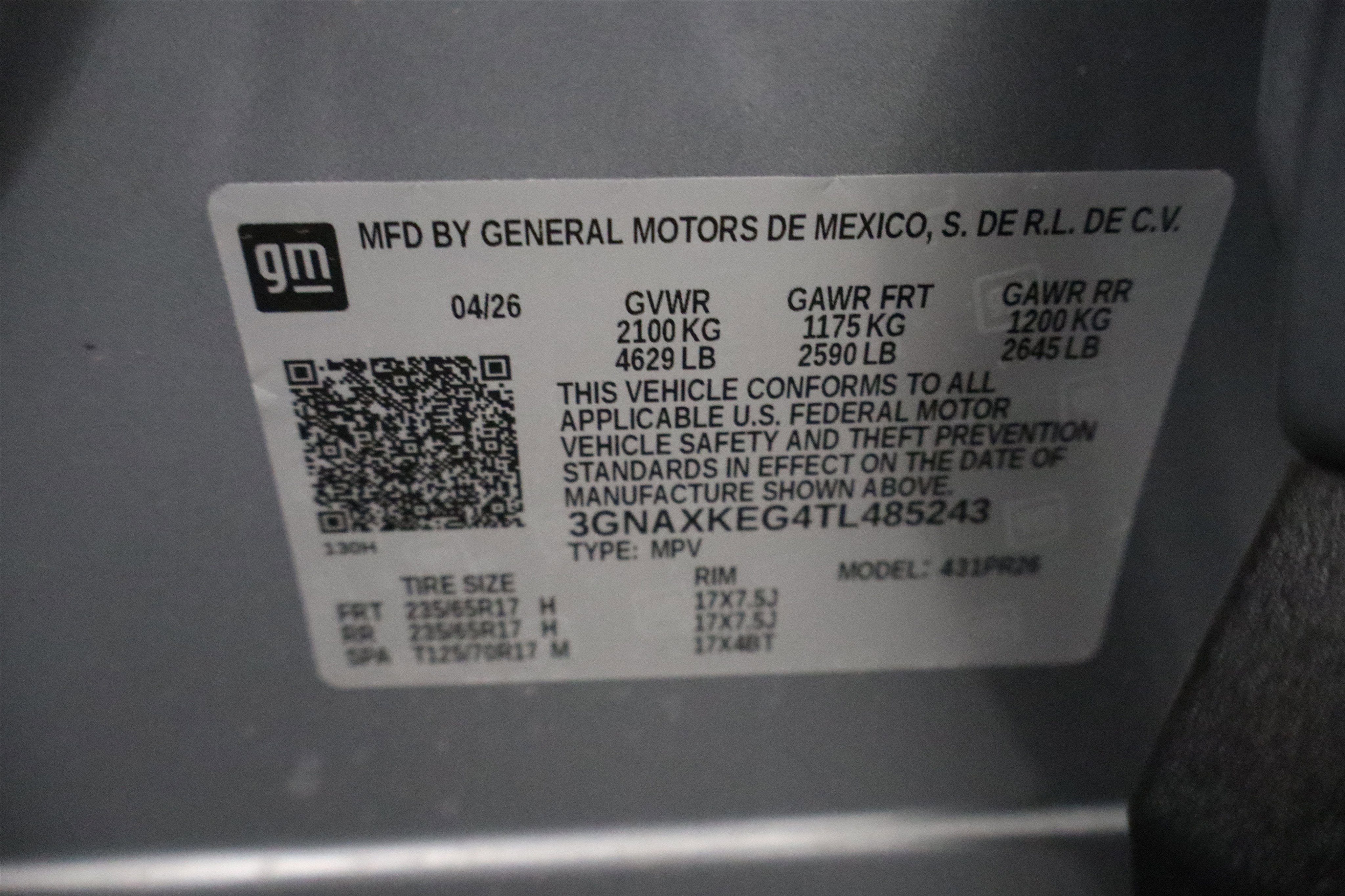2026 Chevrolet Equinox FWD ACTIV