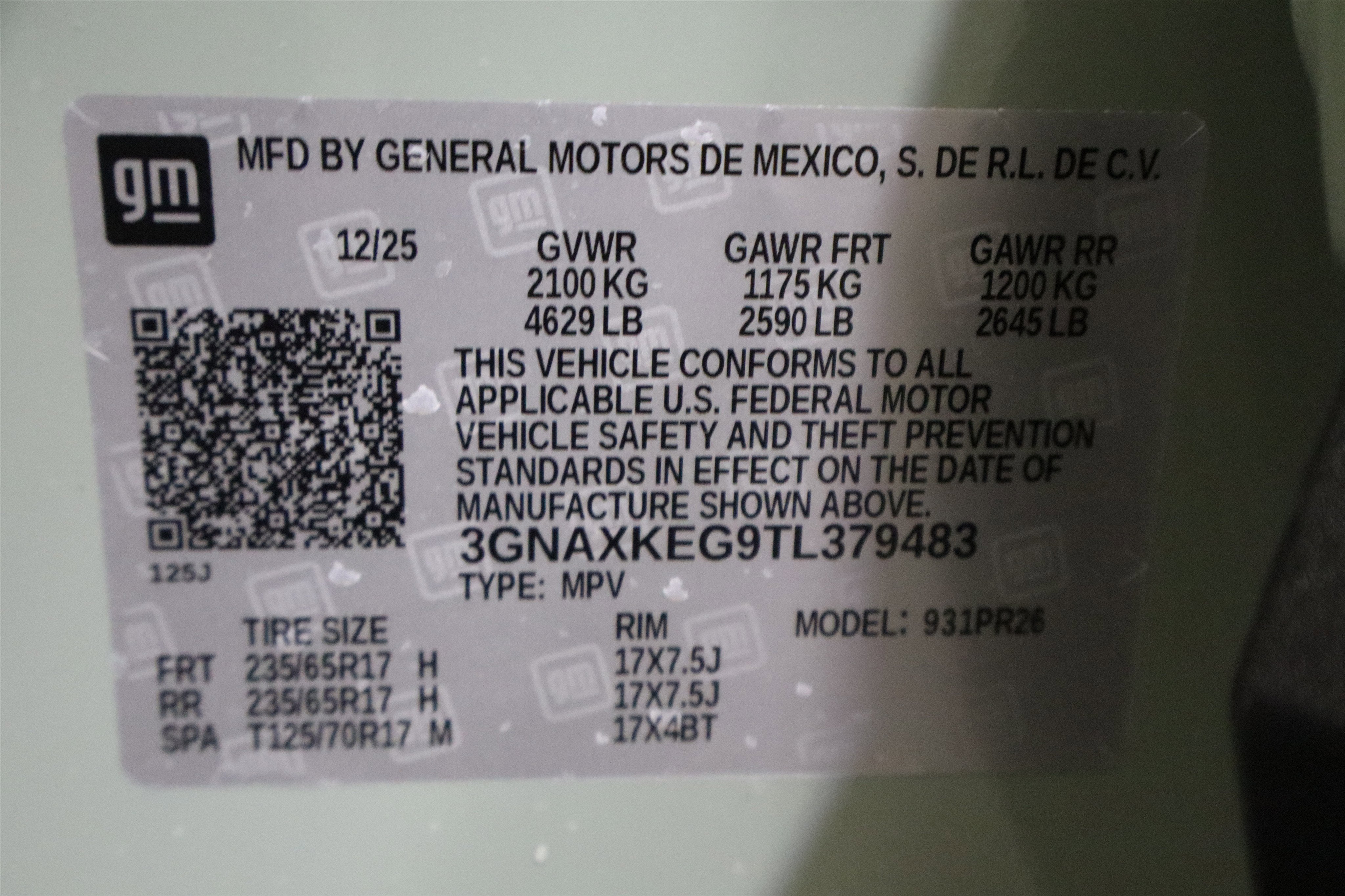 2026 Chevrolet Equinox FWD ACTIV