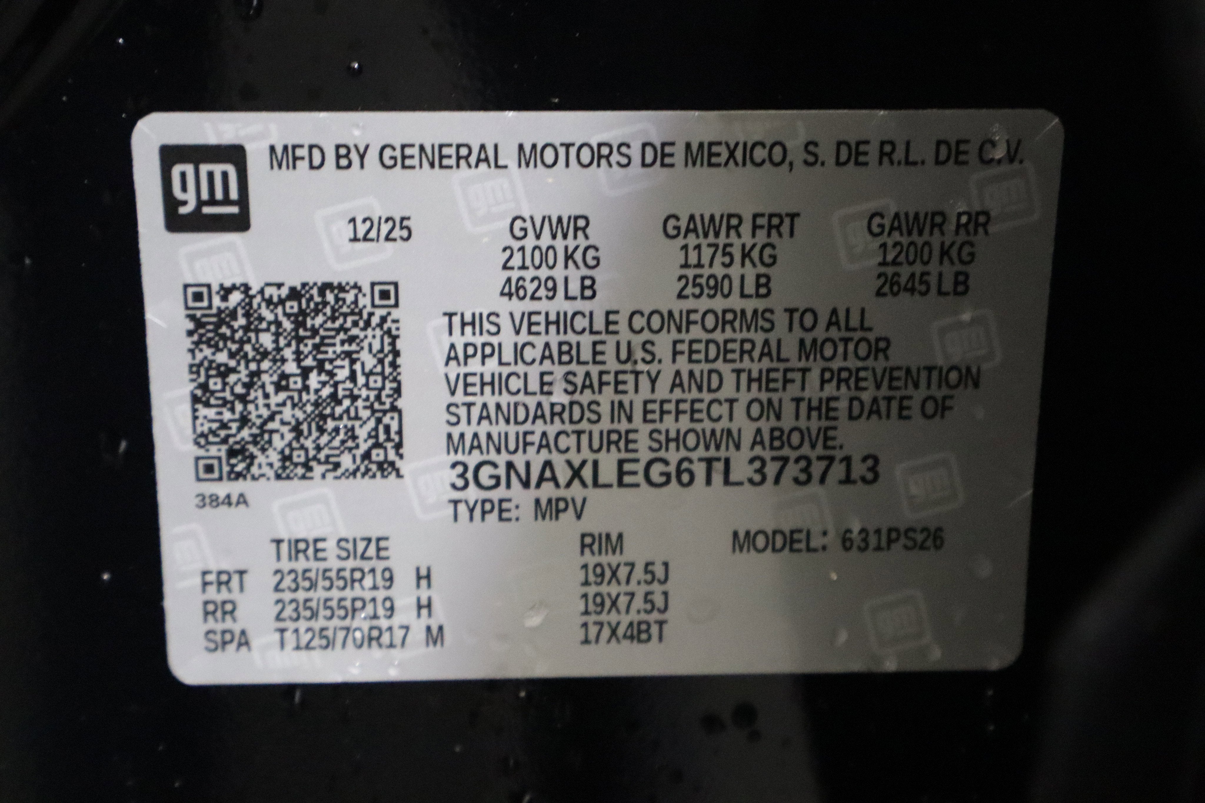 2026 Chevrolet Equinox FWD RS