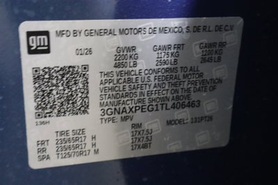 2026 Chevrolet Equinox AWD LT