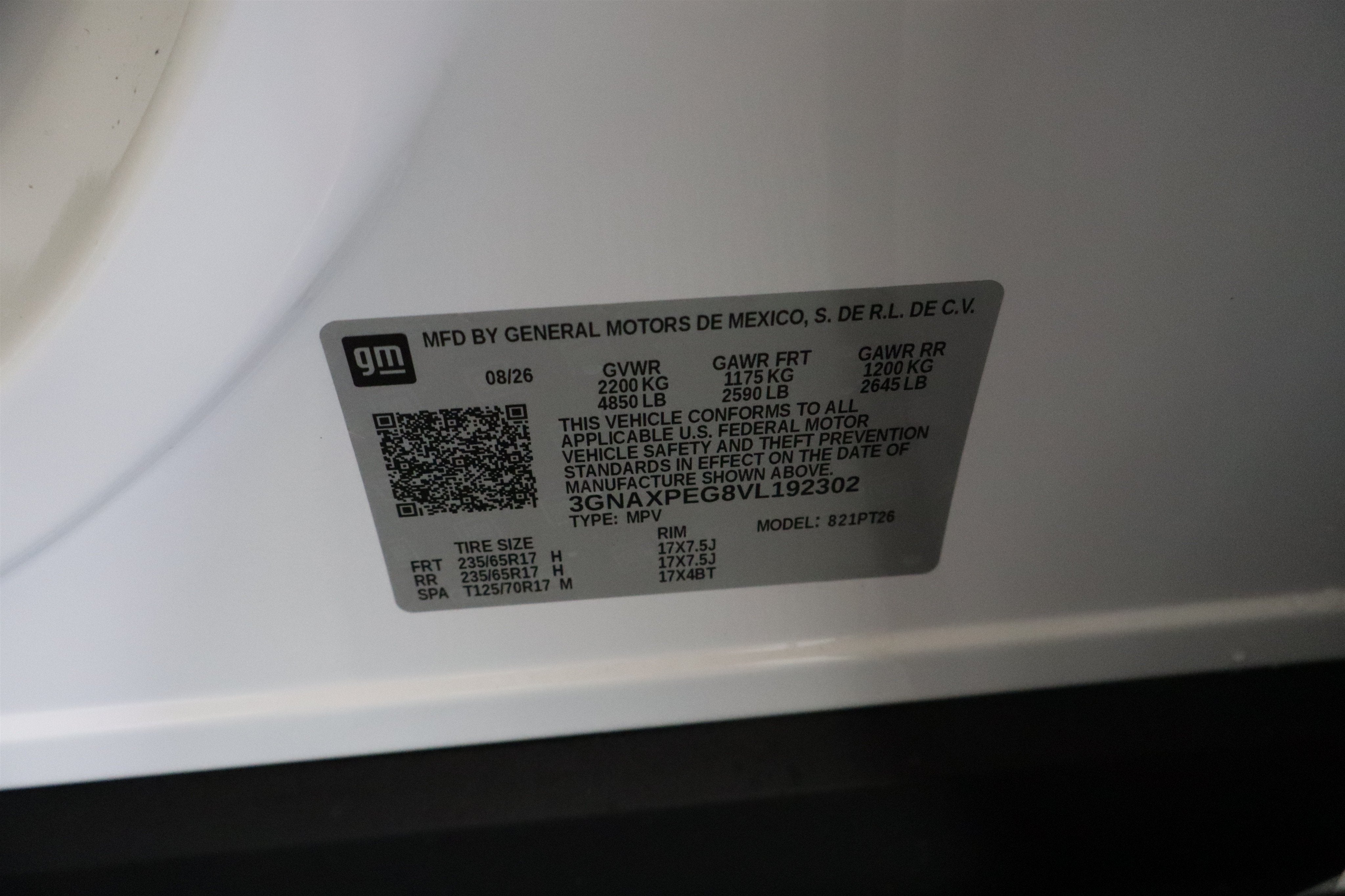 2027 Chevrolet Equinox AWD LT