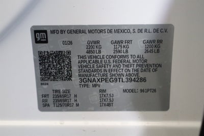 2026 Chevrolet Equinox AWD LT