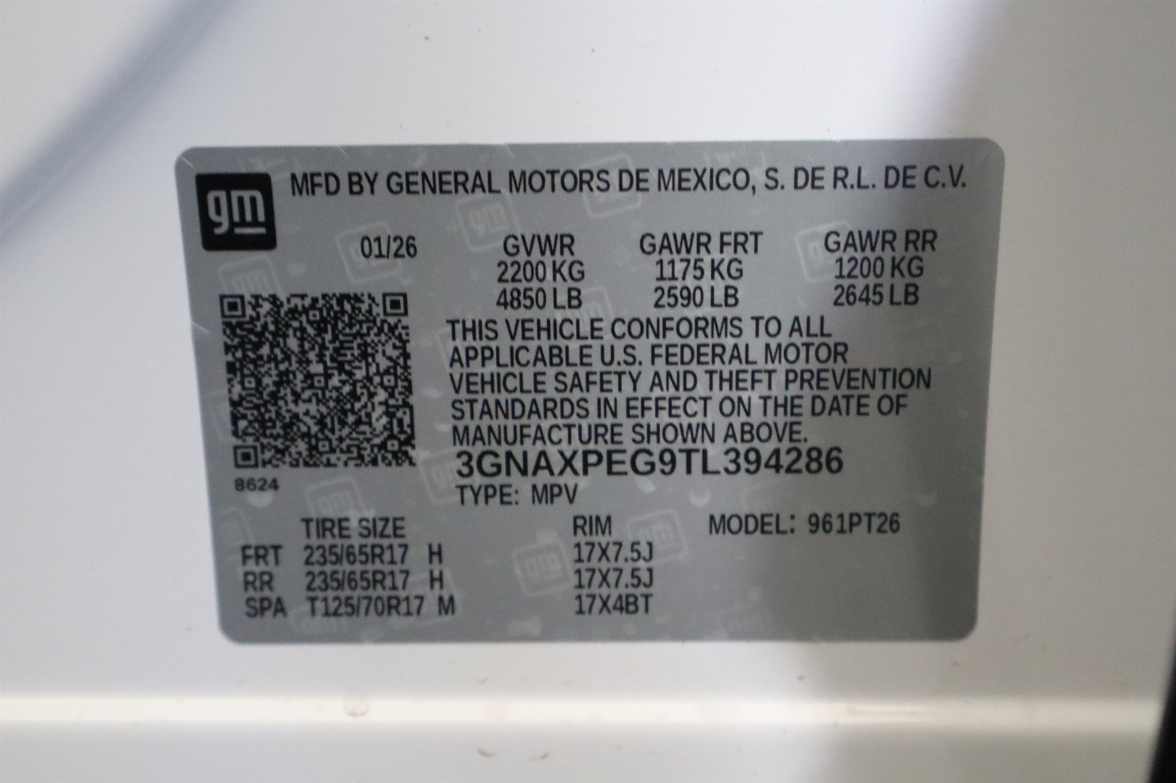 2026 Chevrolet Equinox AWD LT