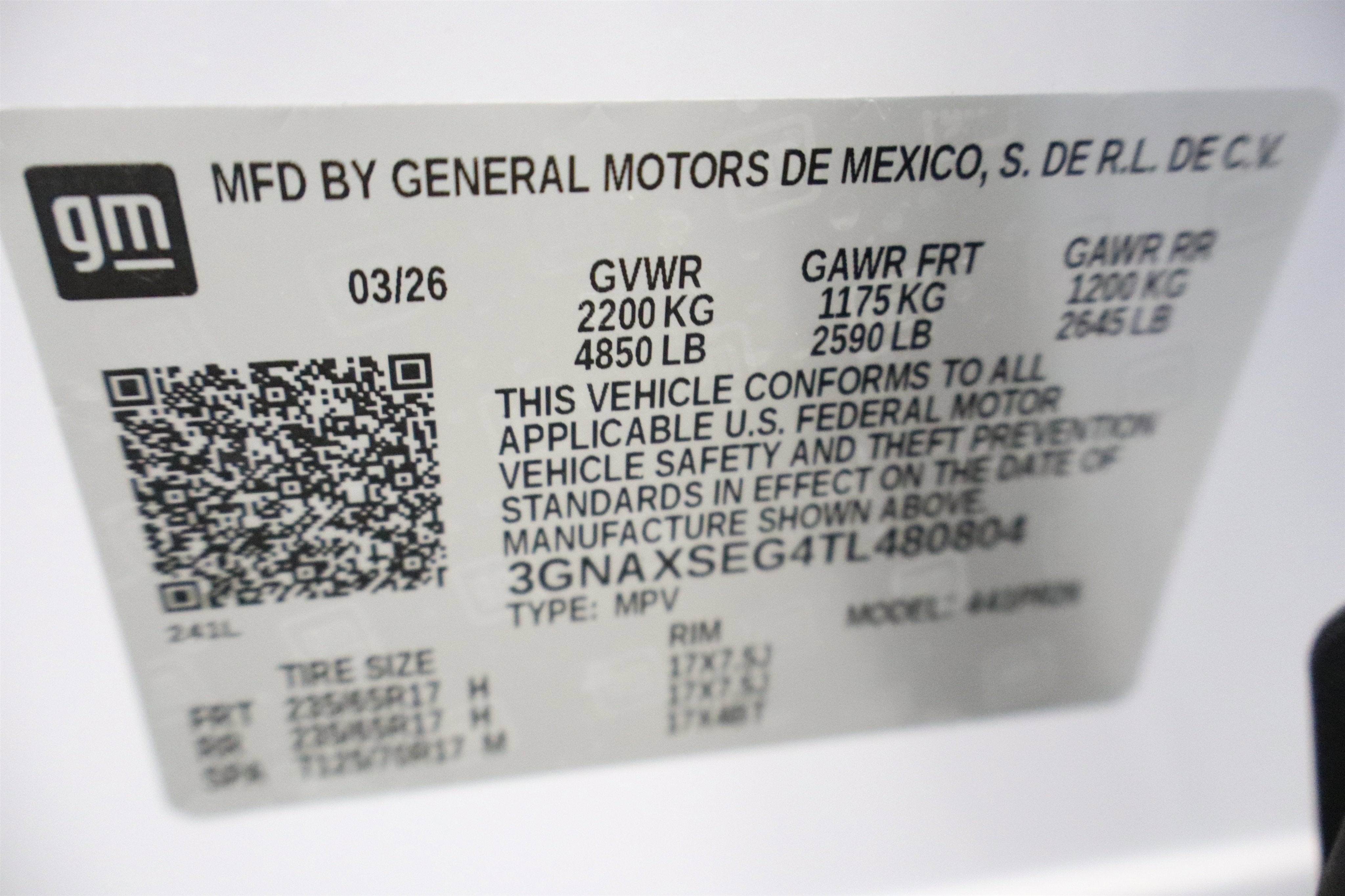 2026 Chevrolet Equinox AWD ACTIV
