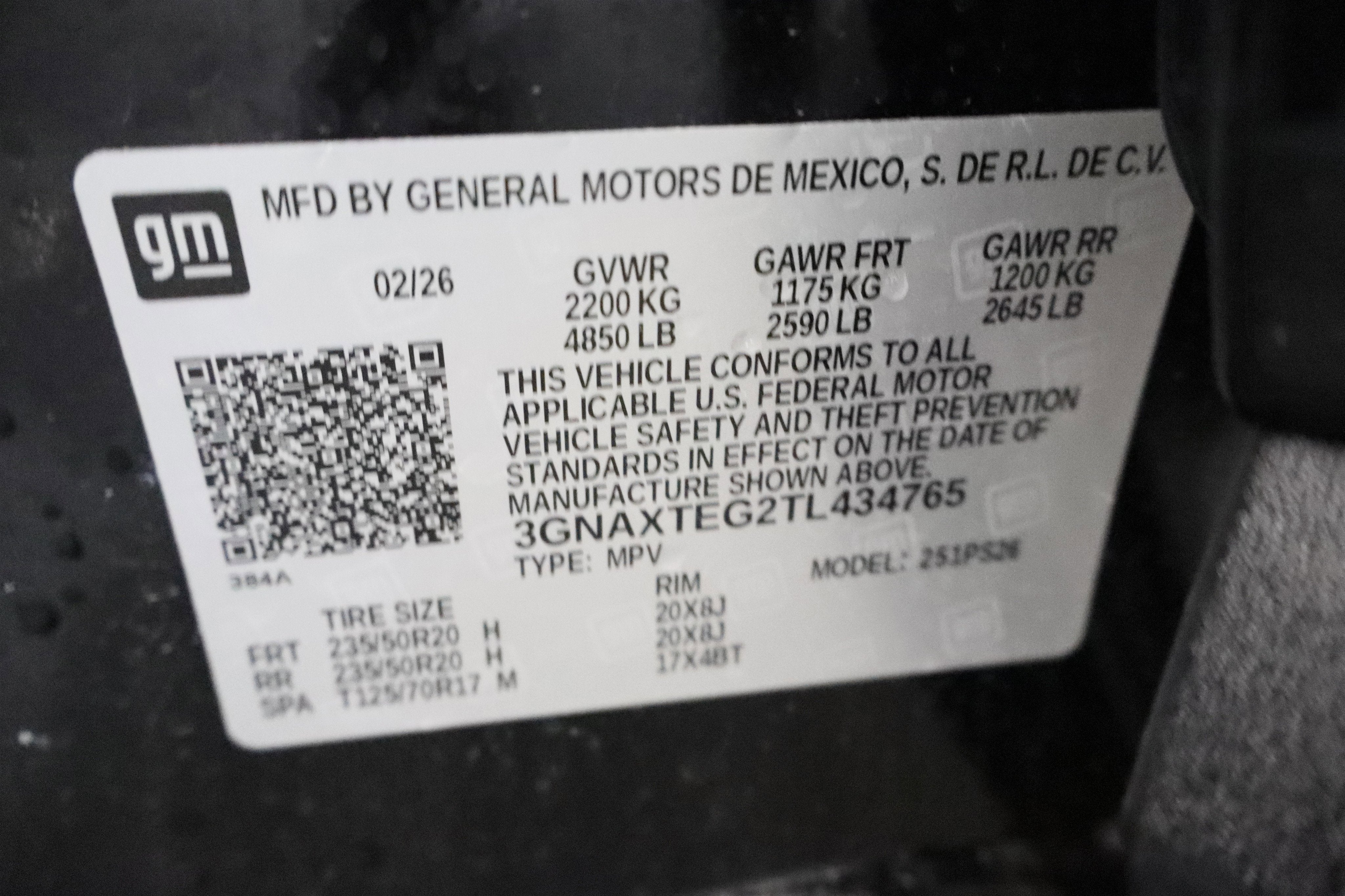 2026 Chevrolet Equinox AWD RS