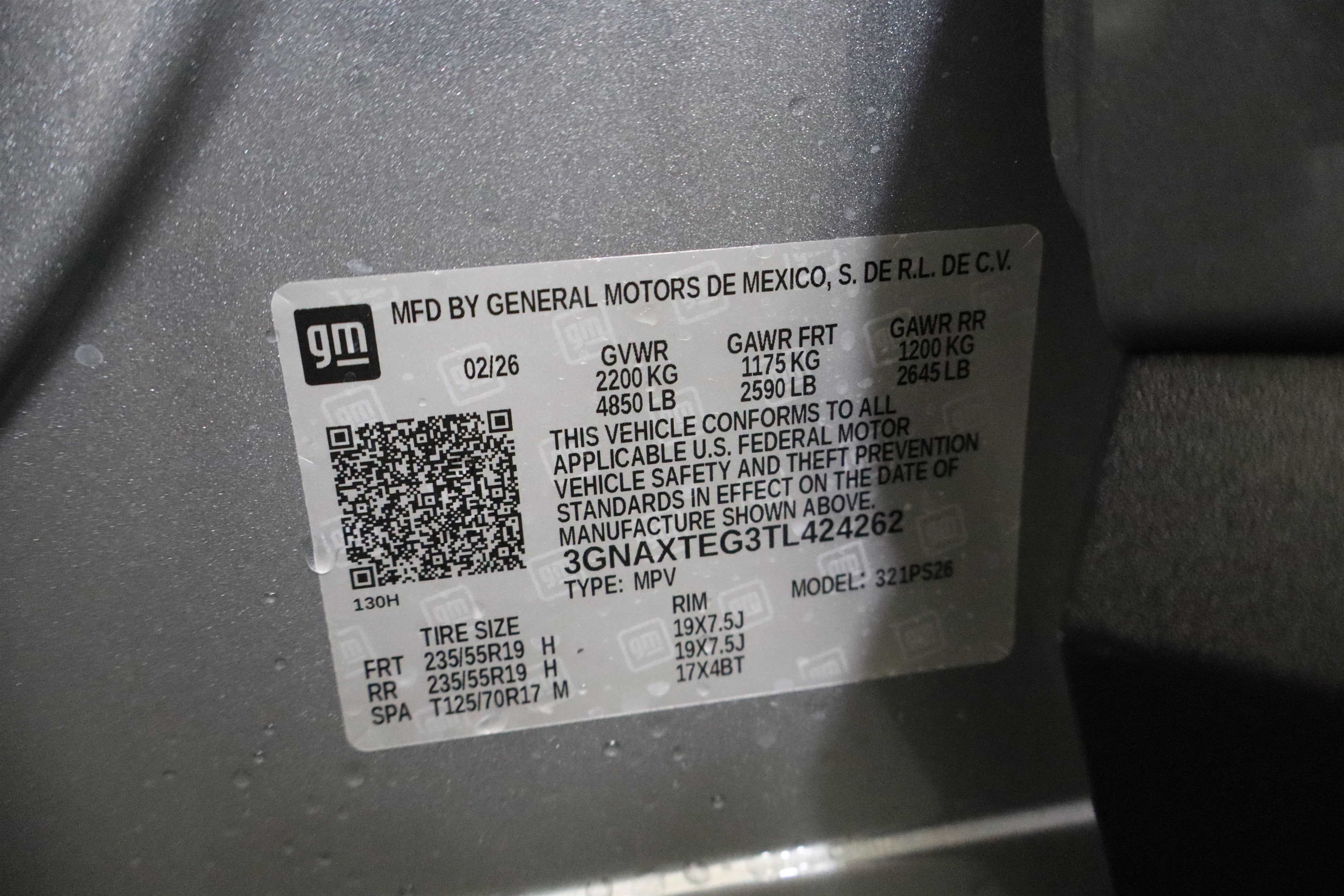 2026 Chevrolet Equinox AWD RS