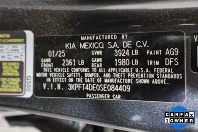 2025 Kia K4 LXS