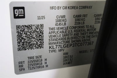 2026 Chevrolet Trax 1RS