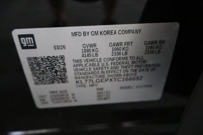 2026 Chevrolet Trax 1RS