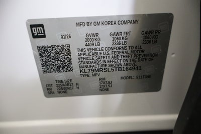 2026 Chevrolet Trailblazer LT AWD