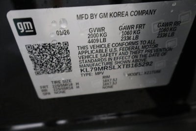 2026 Chevrolet Trailblazer LT AWD