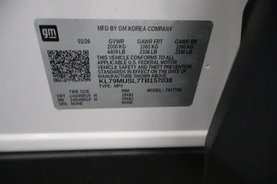 2026 Chevrolet Trailblazer RS AWD