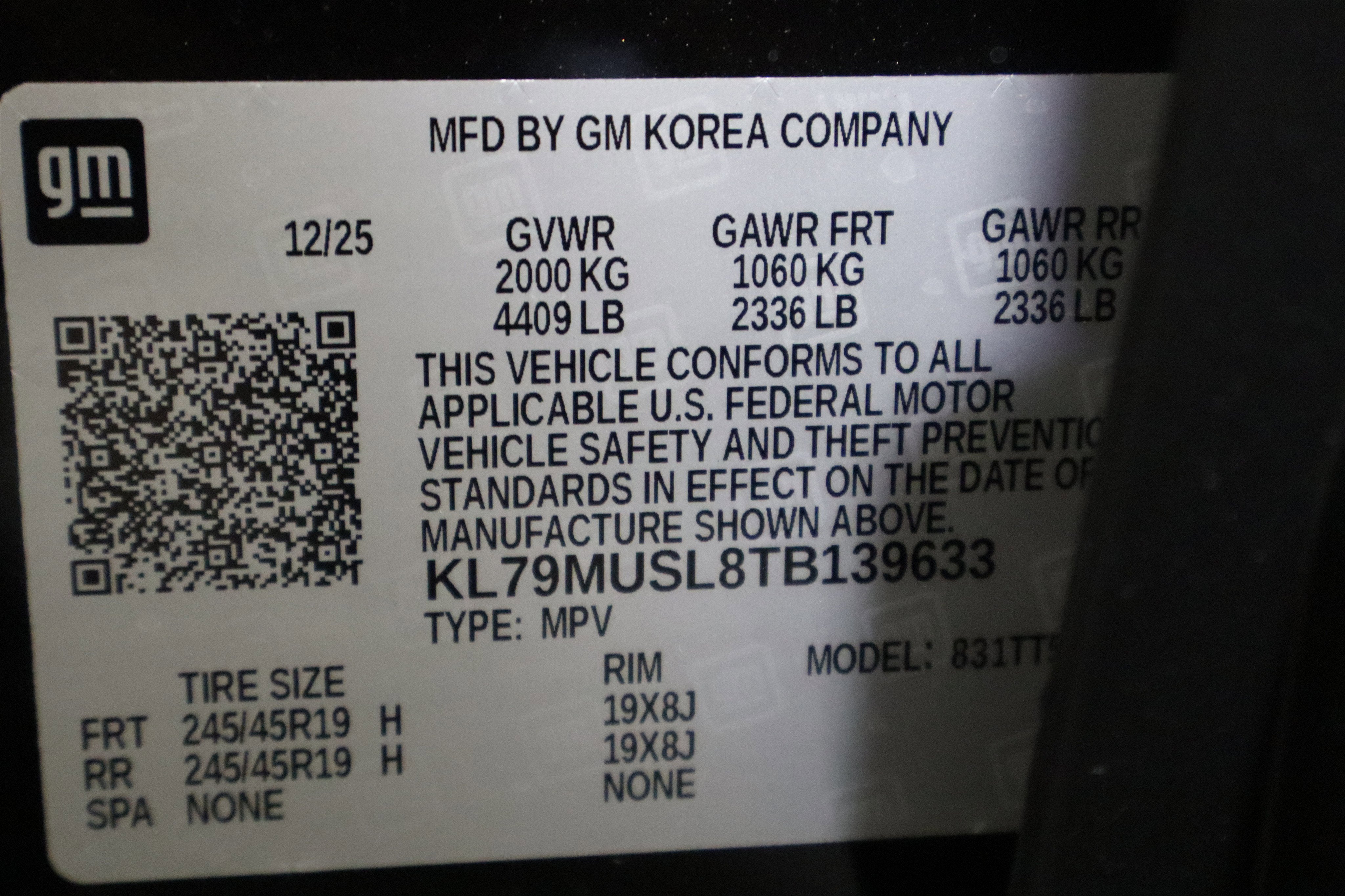 2026 Chevrolet Trailblazer RS AWD